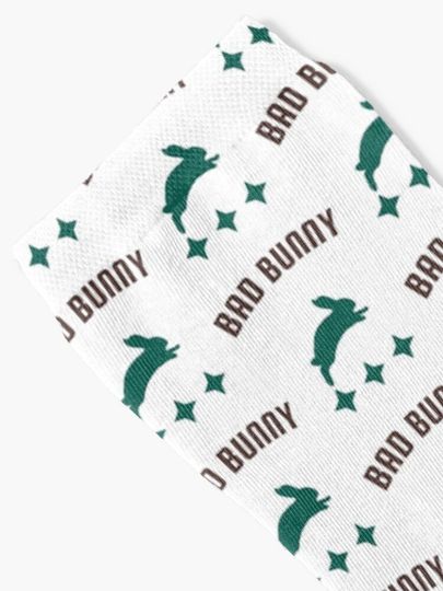 Bad Bunny Dodgers   Socks