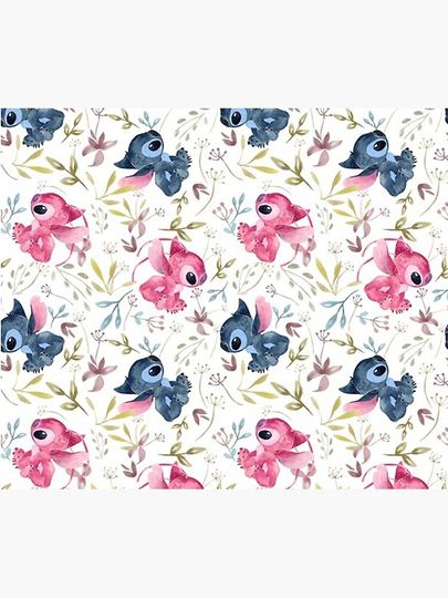 Lilo and Stitch Throw Blanket Cozy Plush Decorative Room Decor