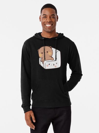 Dudu Is Tired And Taking A Rest On Bubu Sofa Lightweight Hoodie, Gifts for Couples