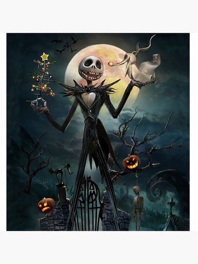 Jack Skellington Pillow