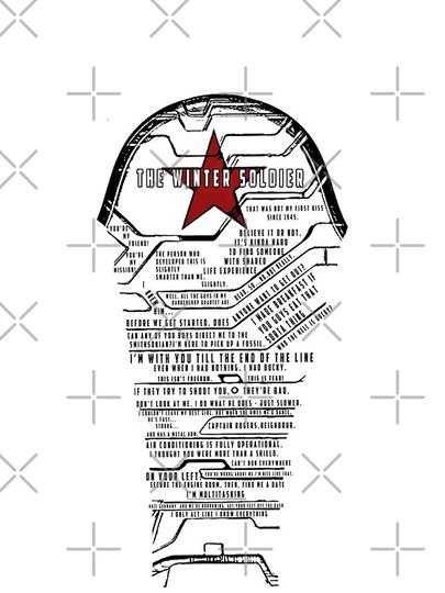 The Winter Soldier Quotes iPhone Case