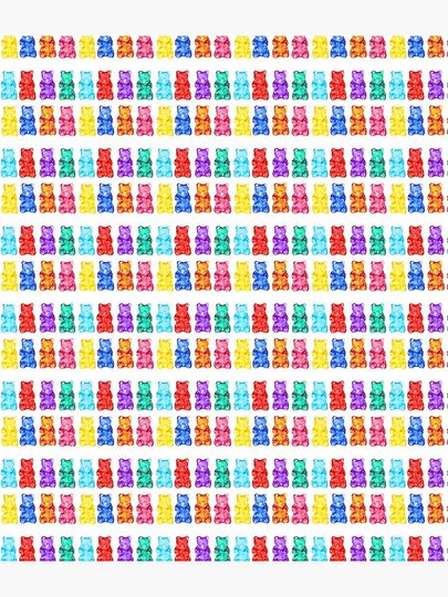 Rainbow gummy bears Backpack