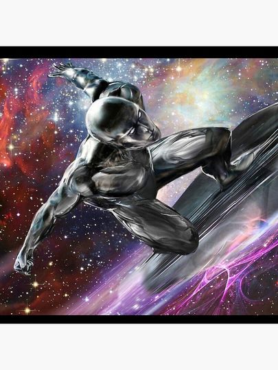 Silver Surfer Pillow