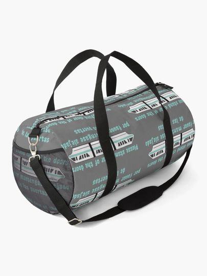 Please stand clear for the Mickey express Duffle Bag