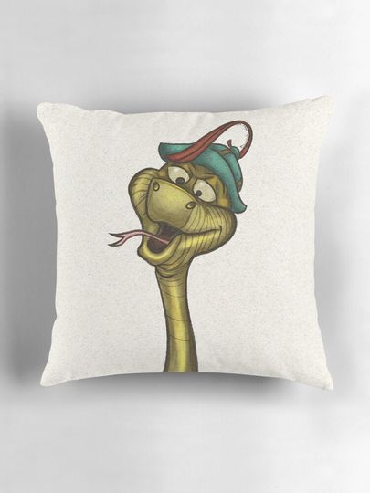 Sir Hiss Pillow