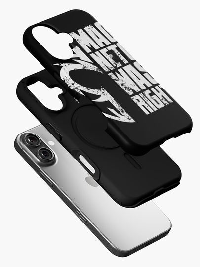 Magneto Was Right - White iPhone Case