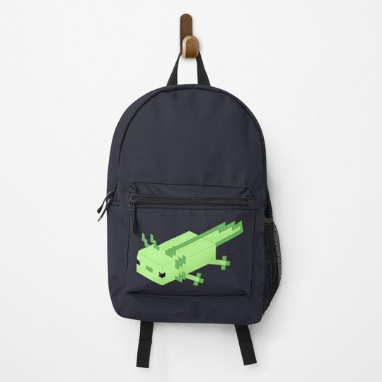 Original Green Minecraft Axolotl Backpack