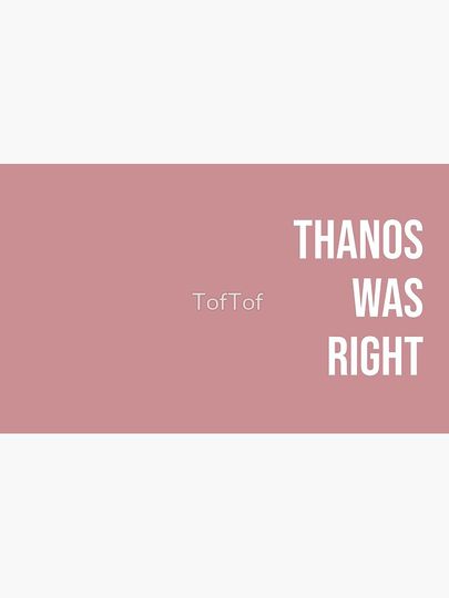 Thanos Was Right - Hawkeye Mug Coffee Mug