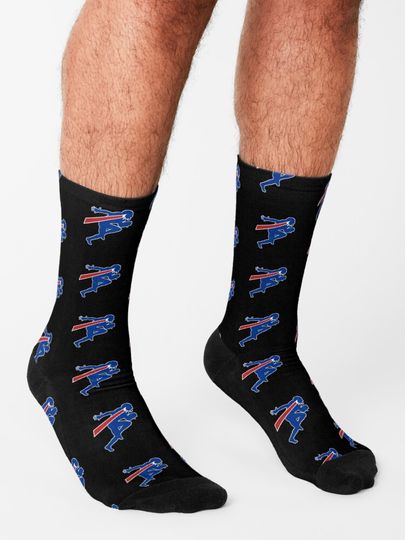 Bills logo Socks, Gift For Fan