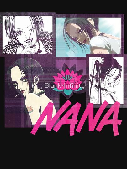 NANA Fitted Scoop T-Shirt, Anime Essential T-Shirt