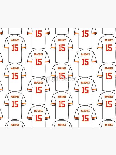 Patrick Mahomes Jersey Throw Blanket, Gift for Fan