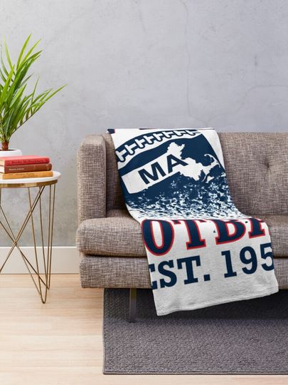 NEW ENGLAND FOOTBALL Throw Blanket