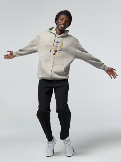 Justin Bieber super mega pack Zipped Hoodie