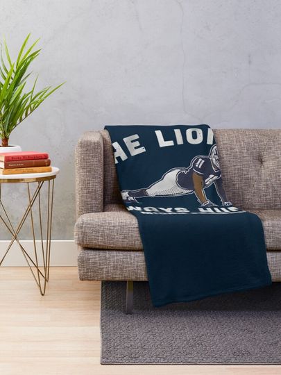 Micah Parsons push Postal Service Throw Blanket