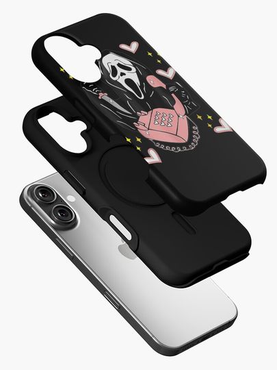 Ghostface Calling Halloween Funny, Scream You Hang Up, valentine day iPhone Case