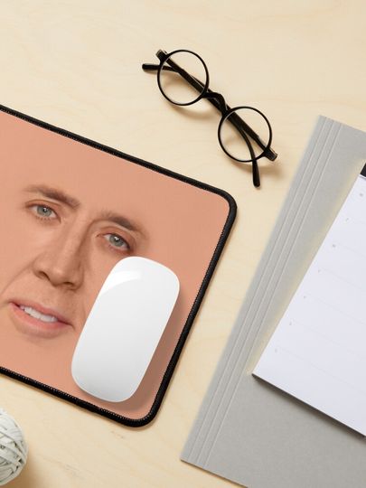 Nicolas Cage Mouse Pad, Meme Mouse Pad