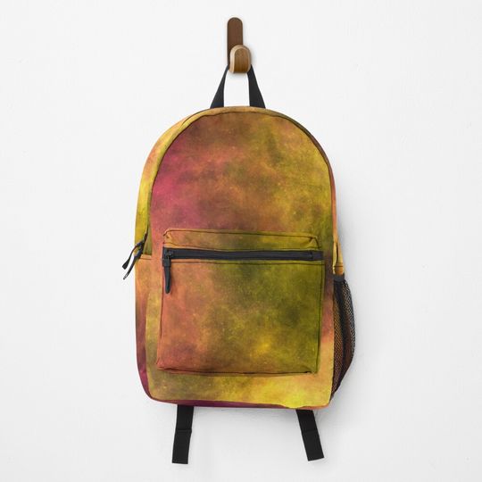 Yellow Tie Dye Backpack