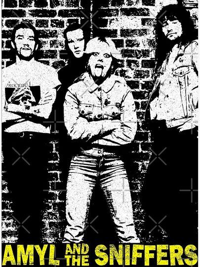 Amyl and the Sniffers punk rock Premium Matte Vertical Poster