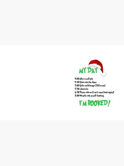 Christmas Schedule Premium  Coffee Mug