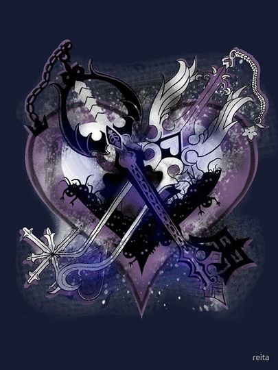 Kingdom Hearts - Oathkeepeer & Oblivion iPhone Case