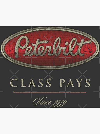 Peterbilt Class Pays 1939 Premium Matte Vertical Poster