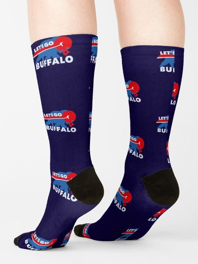 Buffalo Bills Socks, Gift For Fan