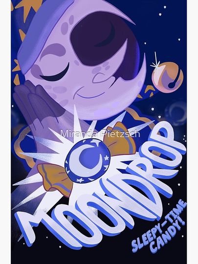 MOONDROP FNAF Security Breach In Game Poster Premium Matte Vertical Poster