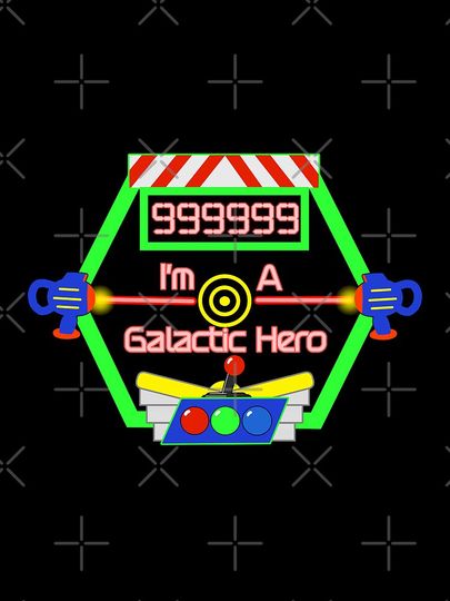 Galactic Hero High Score Theme Park Ride Mini Skirt