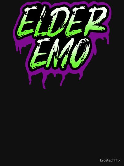 Funny Millennials Elder Emo Unisex T-Shirt