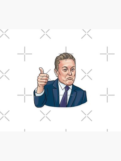Elon Musk Mouse Pad, Funny Mouse Pad