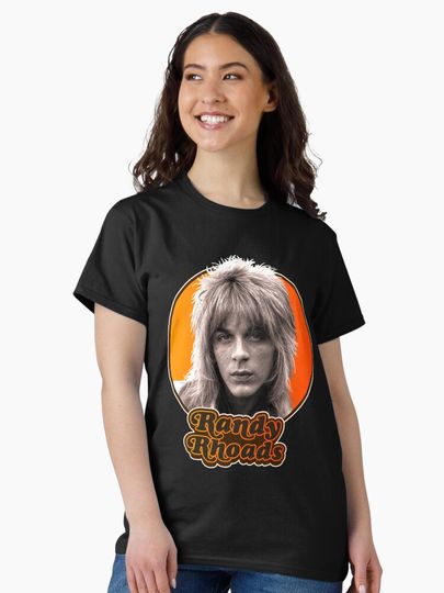 Retro Randy Rhoads Tribute   Classic T-Shirt