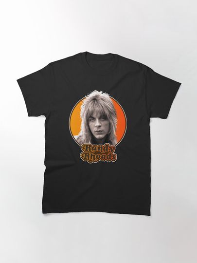 Retro Randy Rhoads Tribute   Classic T-Shirt