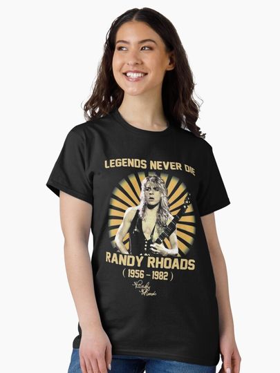 Randy Rhoads 1956-1982   Classic T-Shirt