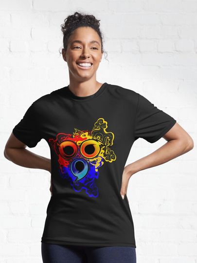 Splatter design Active T-Shirt