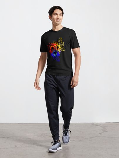 Splatter design Active T-Shirt
