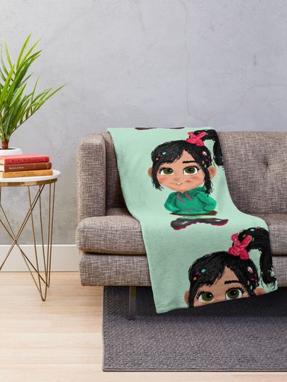 Vanellope Von Schweetz Throw Blanket