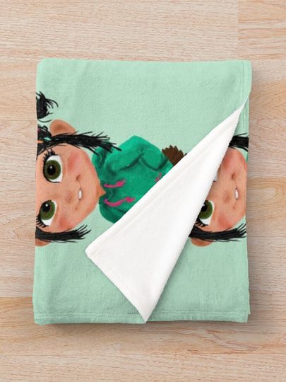 Vanellope Von Schweetz Throw Blanket