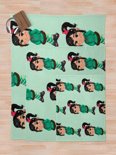 Vanellope Von Schweetz Throw Blanket