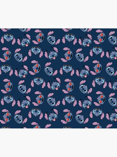 Stitch with hearts Throw Blanket