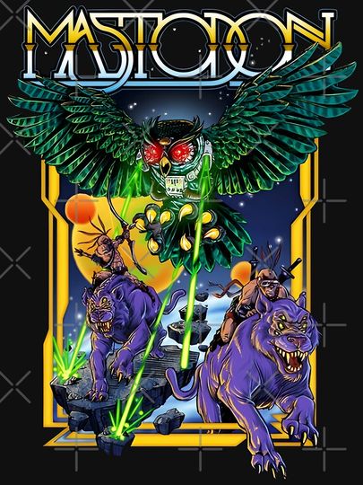 Mastodon - Space Laser Owl Essential T-Shirt