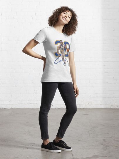 Stephen Curry Golden State Basketball Illustration Essential T-Shirt