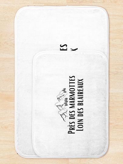 near marmots Bath Mat