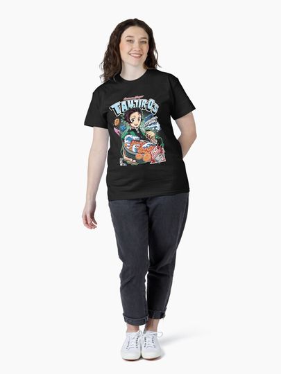 Tanjir-Os For Fans Classic T-Shirt, Fan Art Anime Design Classic T-Shirt