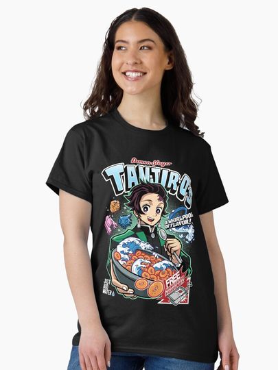 Tanjir-Os For Fans Classic T-Shirt, Fan Art Anime Design Classic T-Shirt