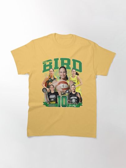 Sue Bird Legend Basketball 3000 Assists Signature Vintage Retro 80s 90s Bootleg Rap Style Classic T-Shirt