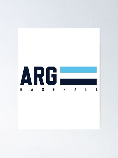 ARGENTINA BASEBALL TEAM Poster
