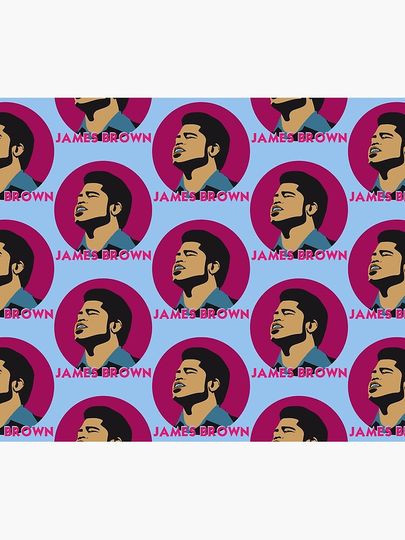 James Brown Throw Blanket