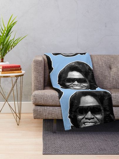 James Brown Throw Blanket