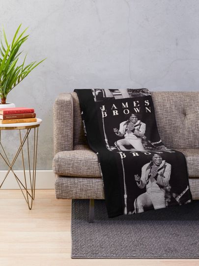 James Brown Throw Blanket