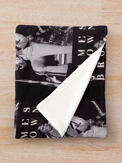James Brown Throw Blanket